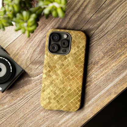 Golden Mosaic - Protective Phone Case