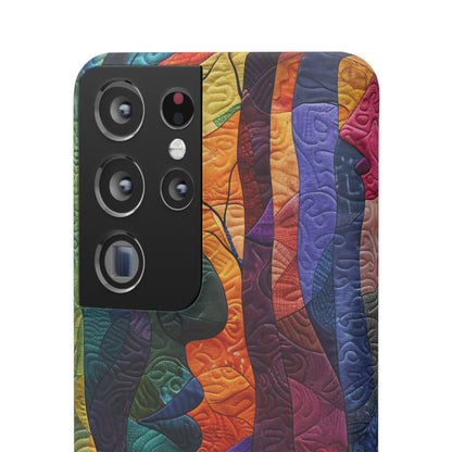 Harmonized Faces and Nature Fusion Samsung S21 - Slim Phone Case