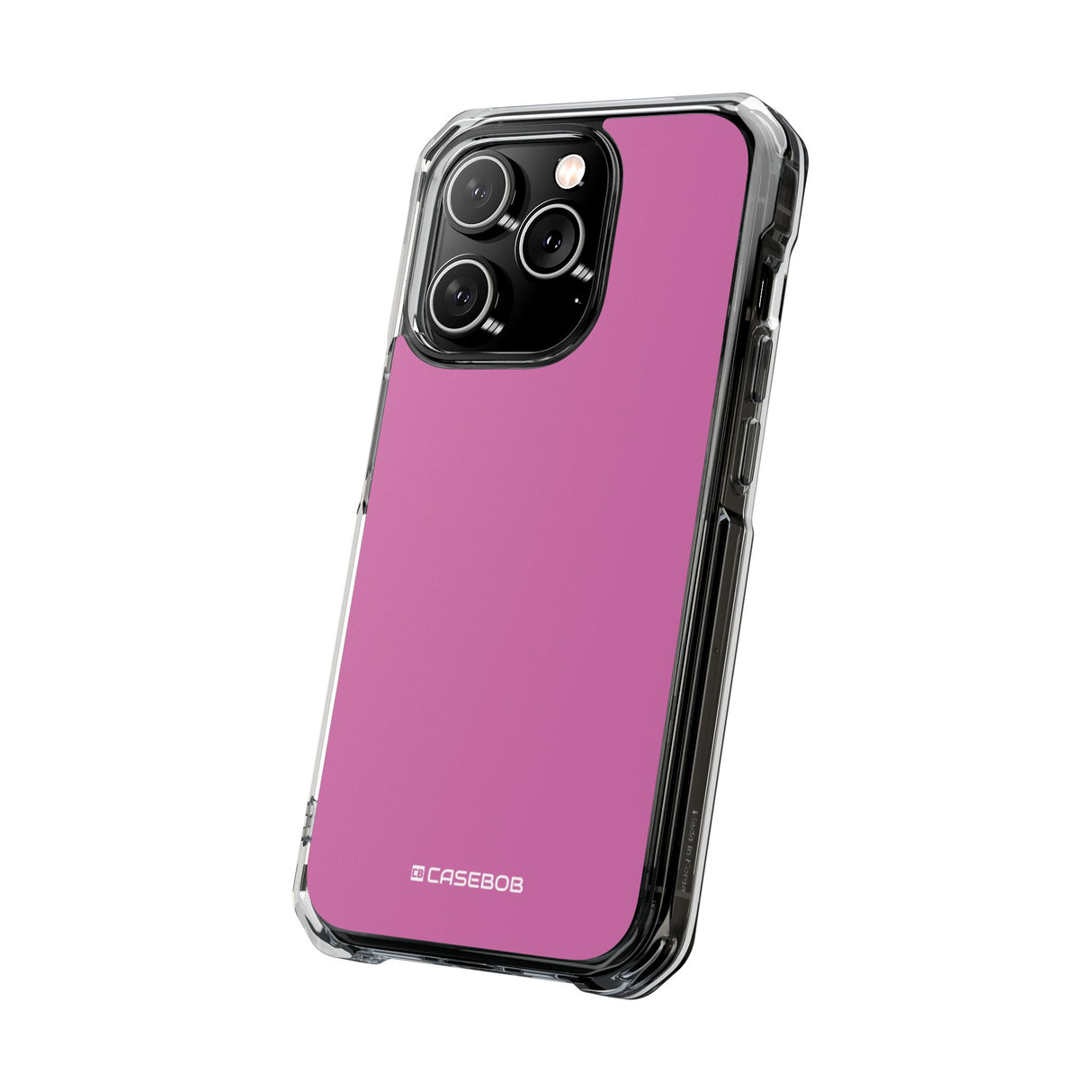 Super Pink | Handyhülle für iPhone (Clear Impact Case – magnetisch)