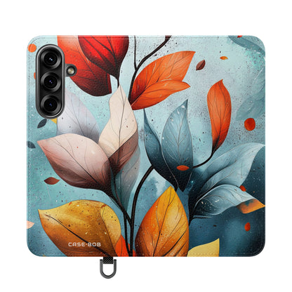 Autumn Vein - Samsung S25 Case - Lompakko