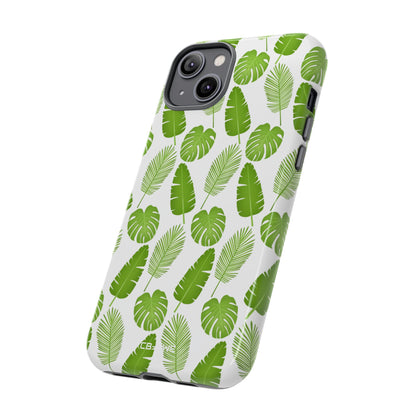 Tropical Leaf Harmony - iPhone Case