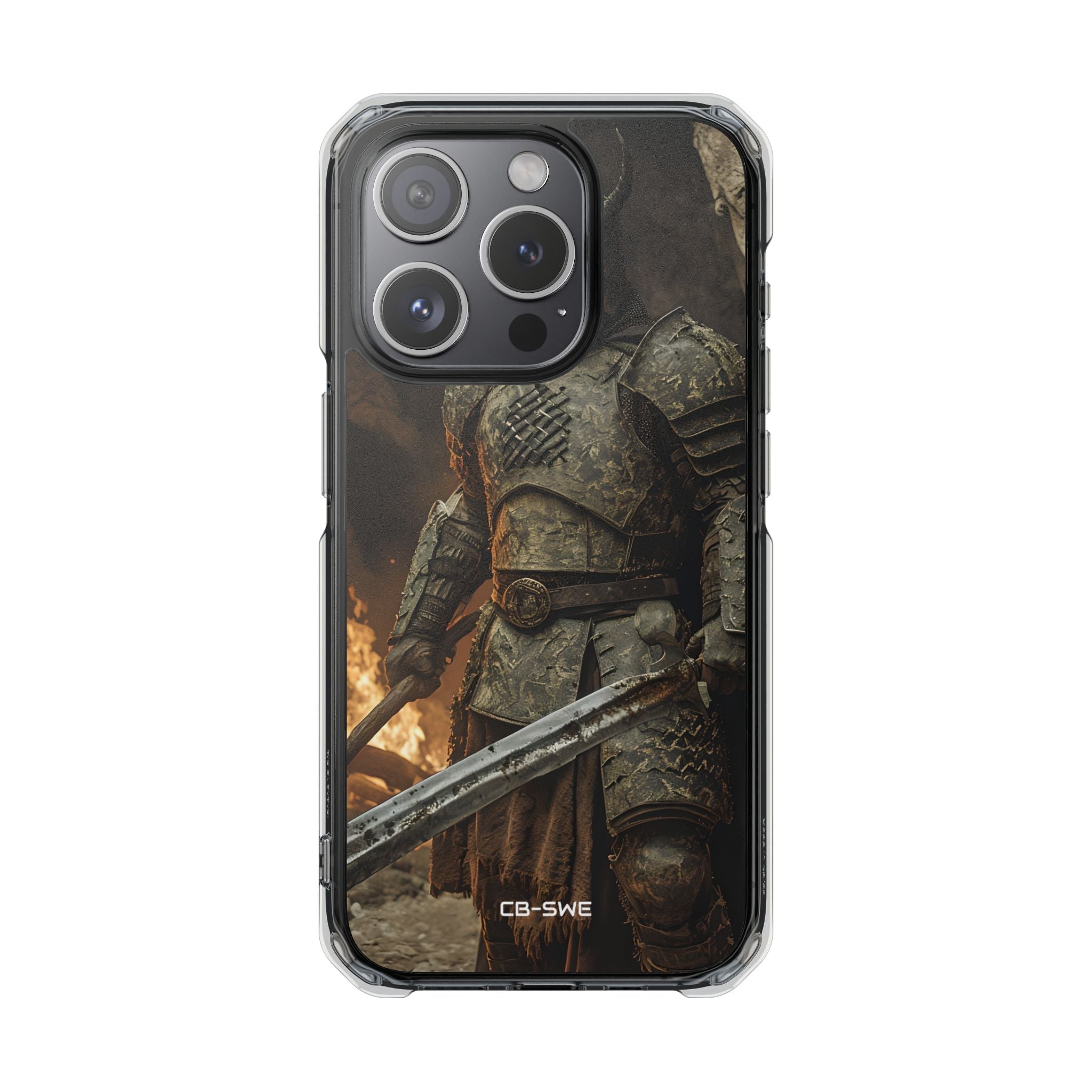 Mystic Warrior's Gaze iPhone Case - Impact