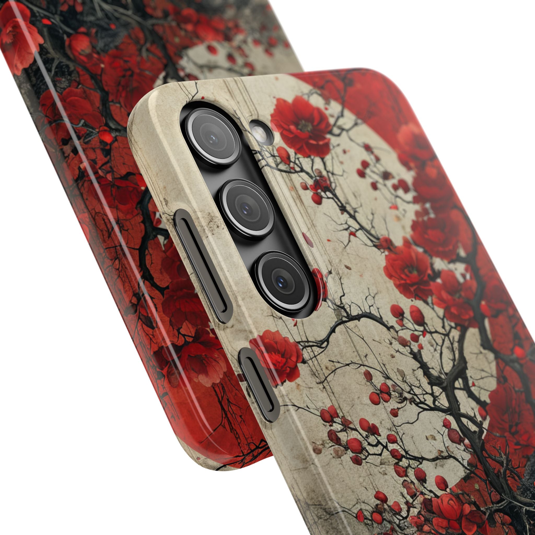 Zen Blossoms in Moonlight Samsung S23 - Slim Phone Case