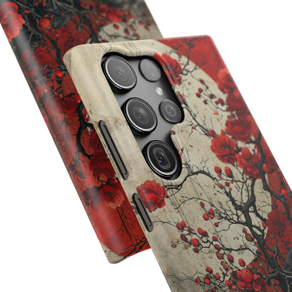 Zen Blossoms in Moonlight Samsung S23 - Slim Phone Case