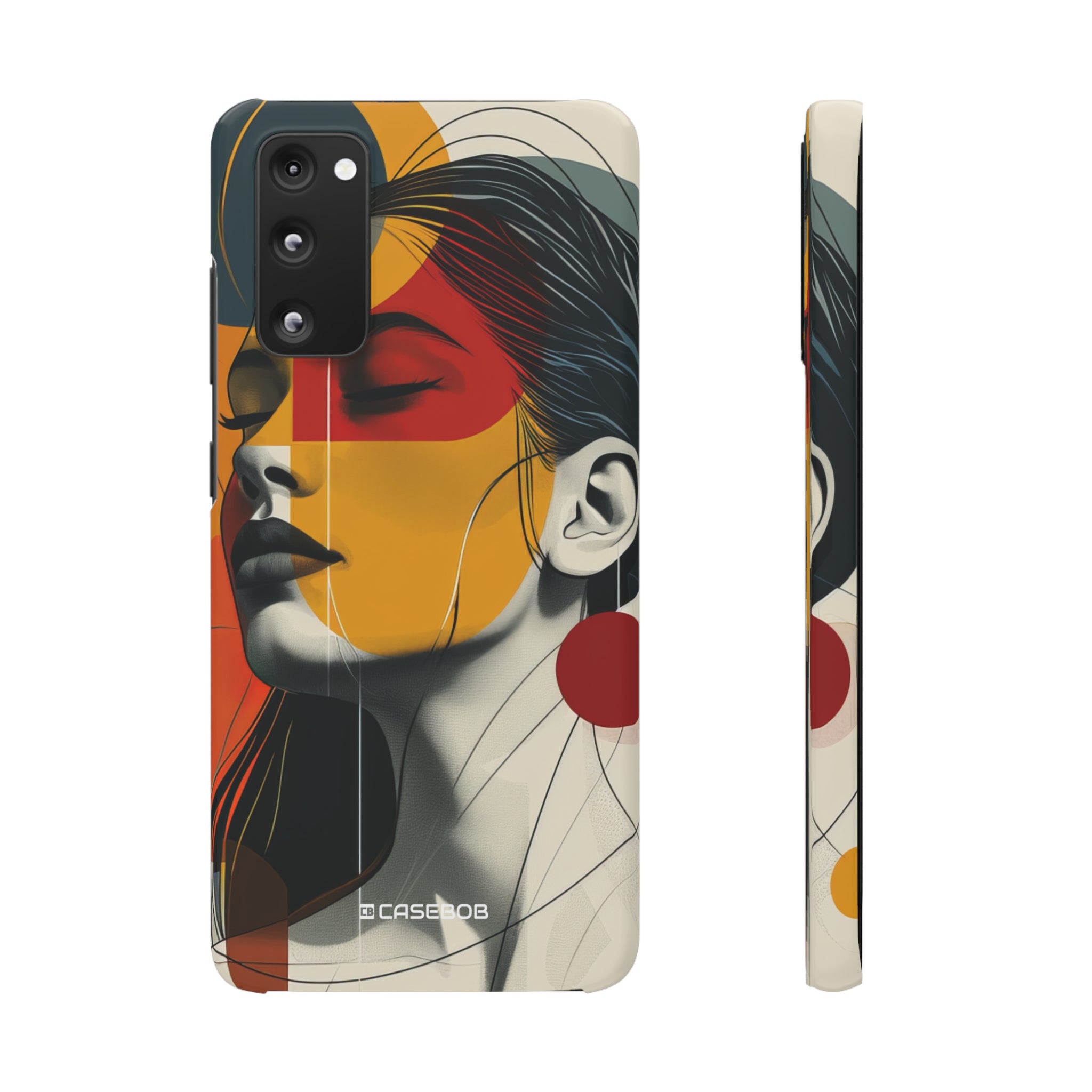 Meditative Geometry | Slim Phone Case for Samsung