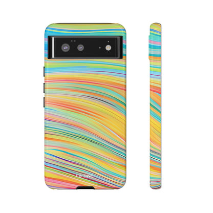 Vibrant Rhythmic Waves - Google Pixel Case