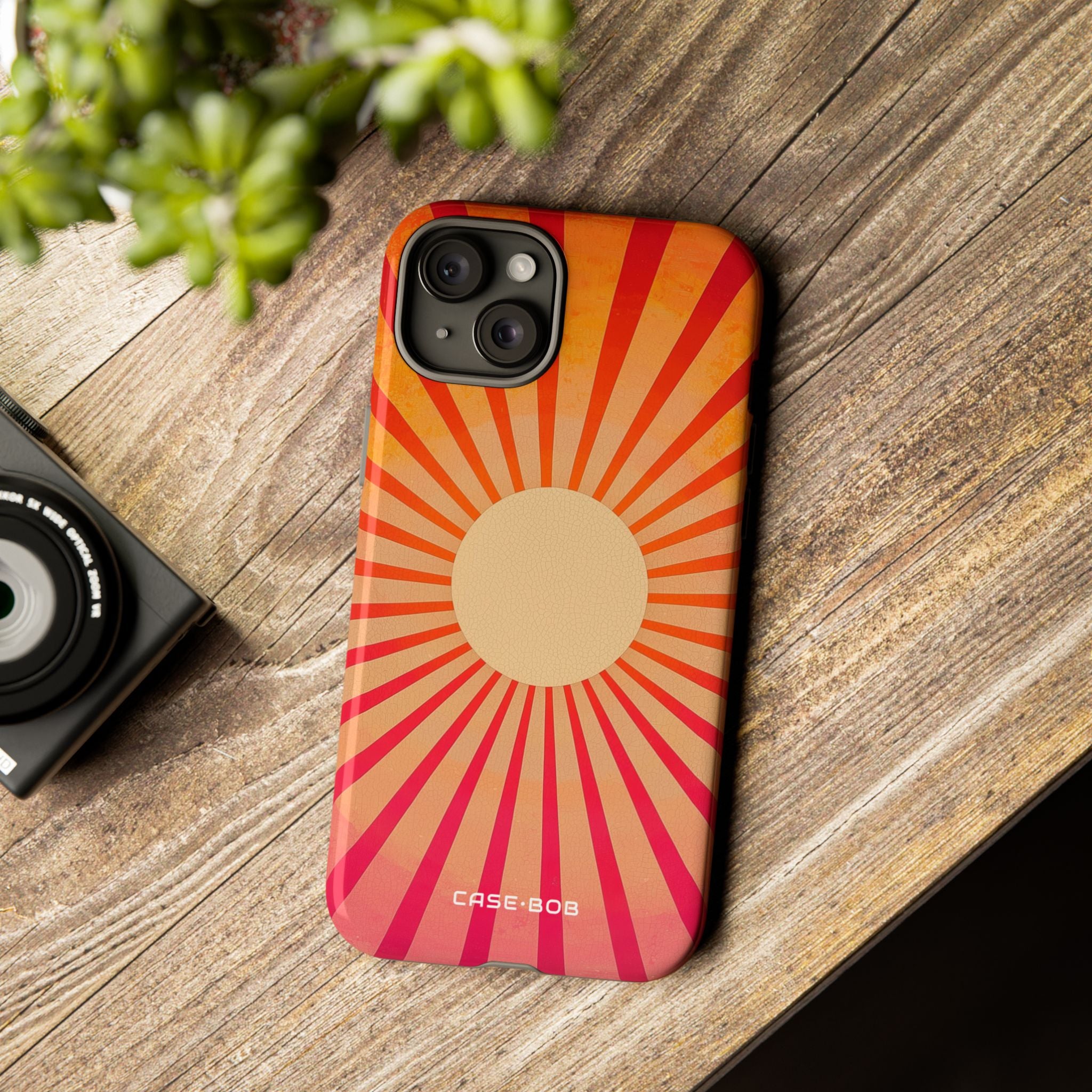 Sunburst Radiance iPhone 15 Plus Case - Tough