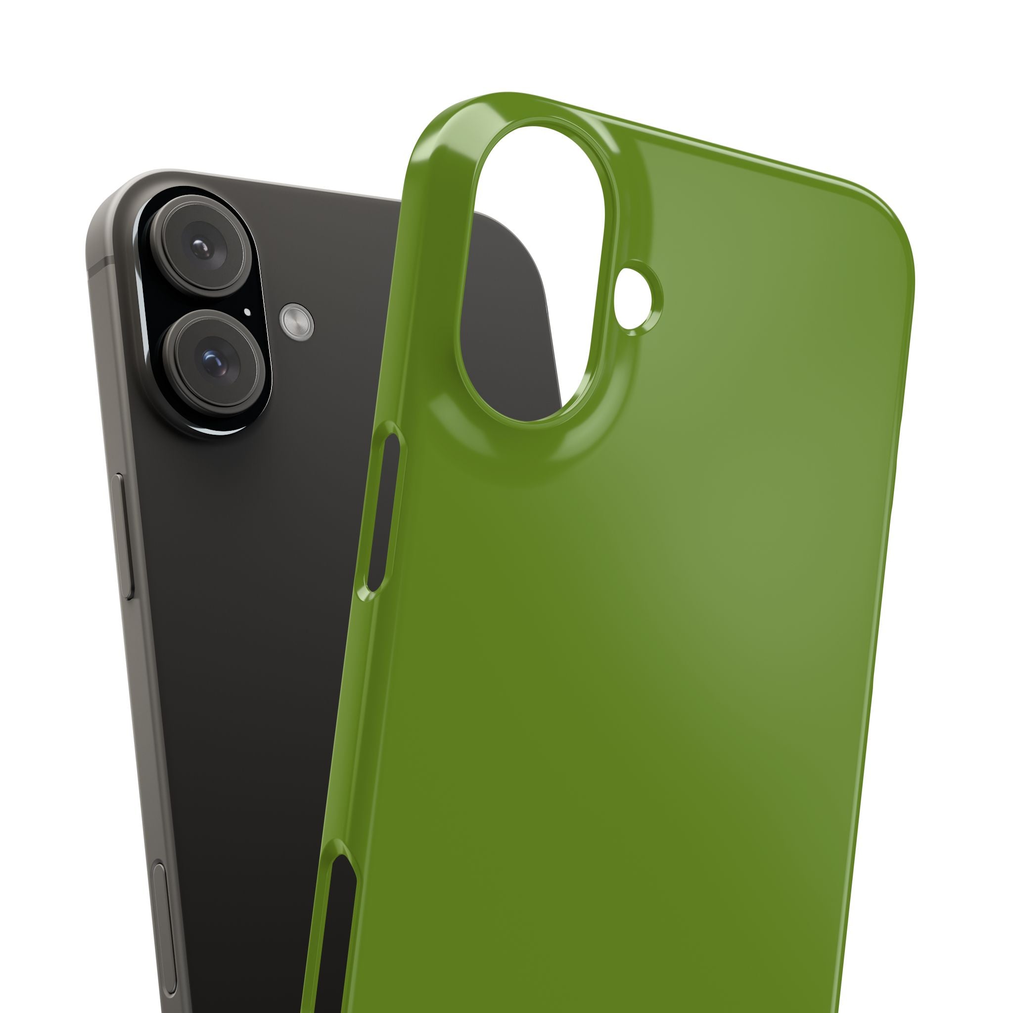 Olive Drab iPhone 16 - Slim Phone Case