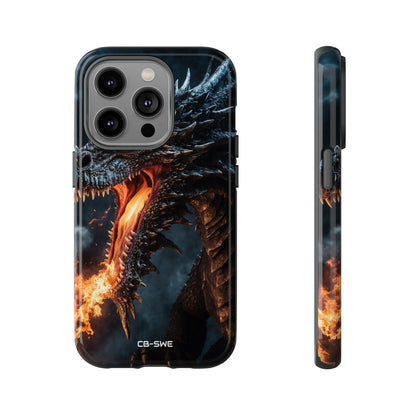 Fiery Breath Erupts - iPhone Case