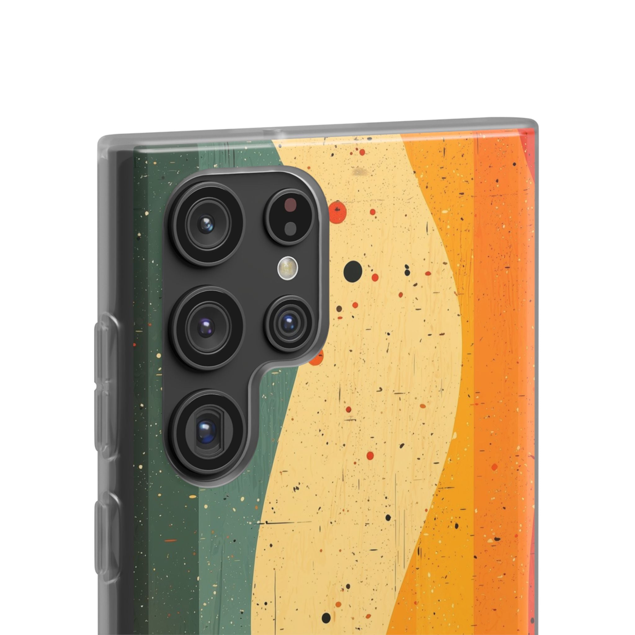 Wavy Forest Veil Samsung S22 Ultra Case - Soft