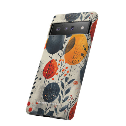 Vibrant Leaf Harmony Google Pixel 6 - Tough Phone Case