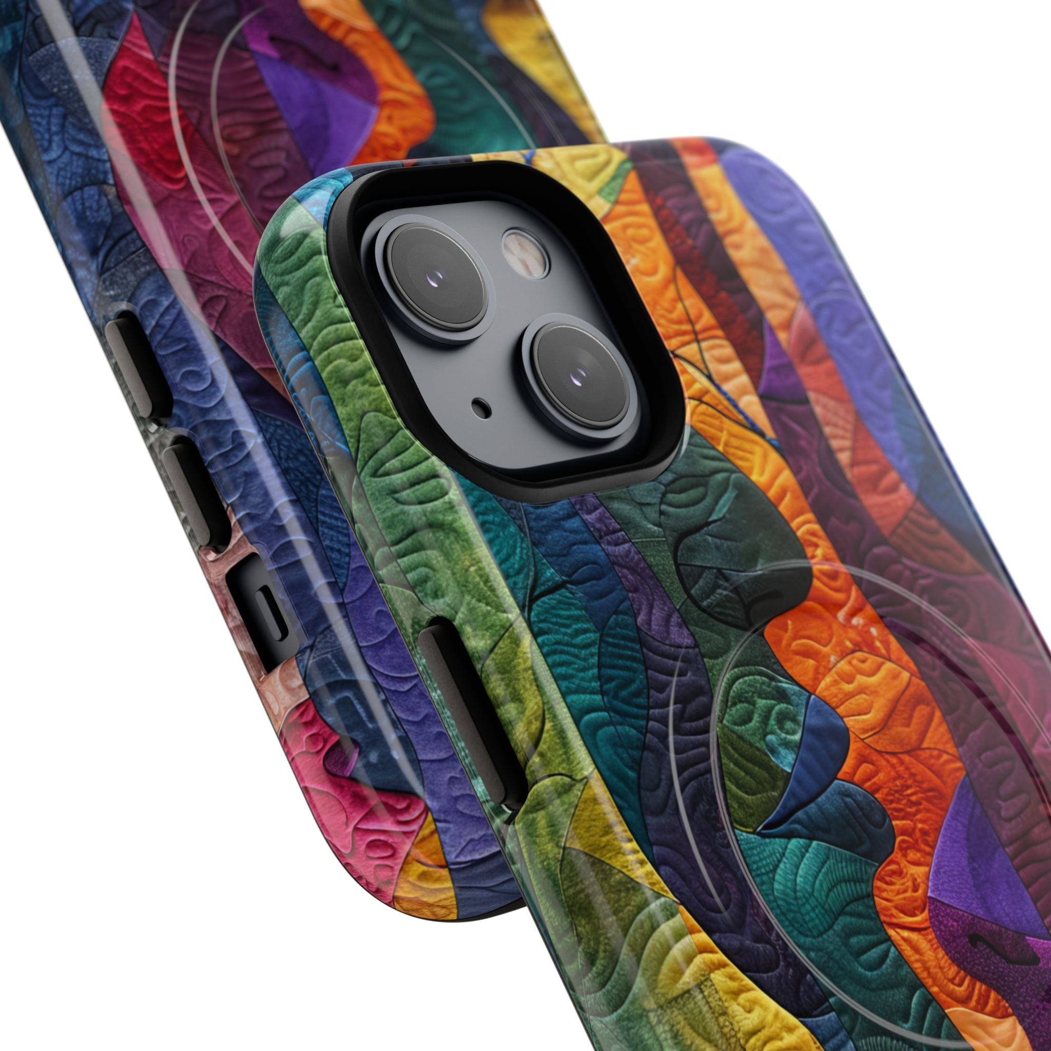 Harmonized Faces and Nature Fusion iPhone 14 | Tough+ Phone Case