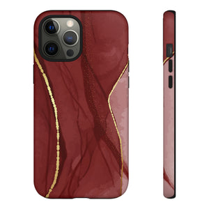 Dark Red - Protective Phone Case