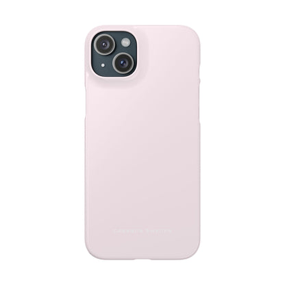 Lavender Blush iPhone 15 - Slim Phone Case