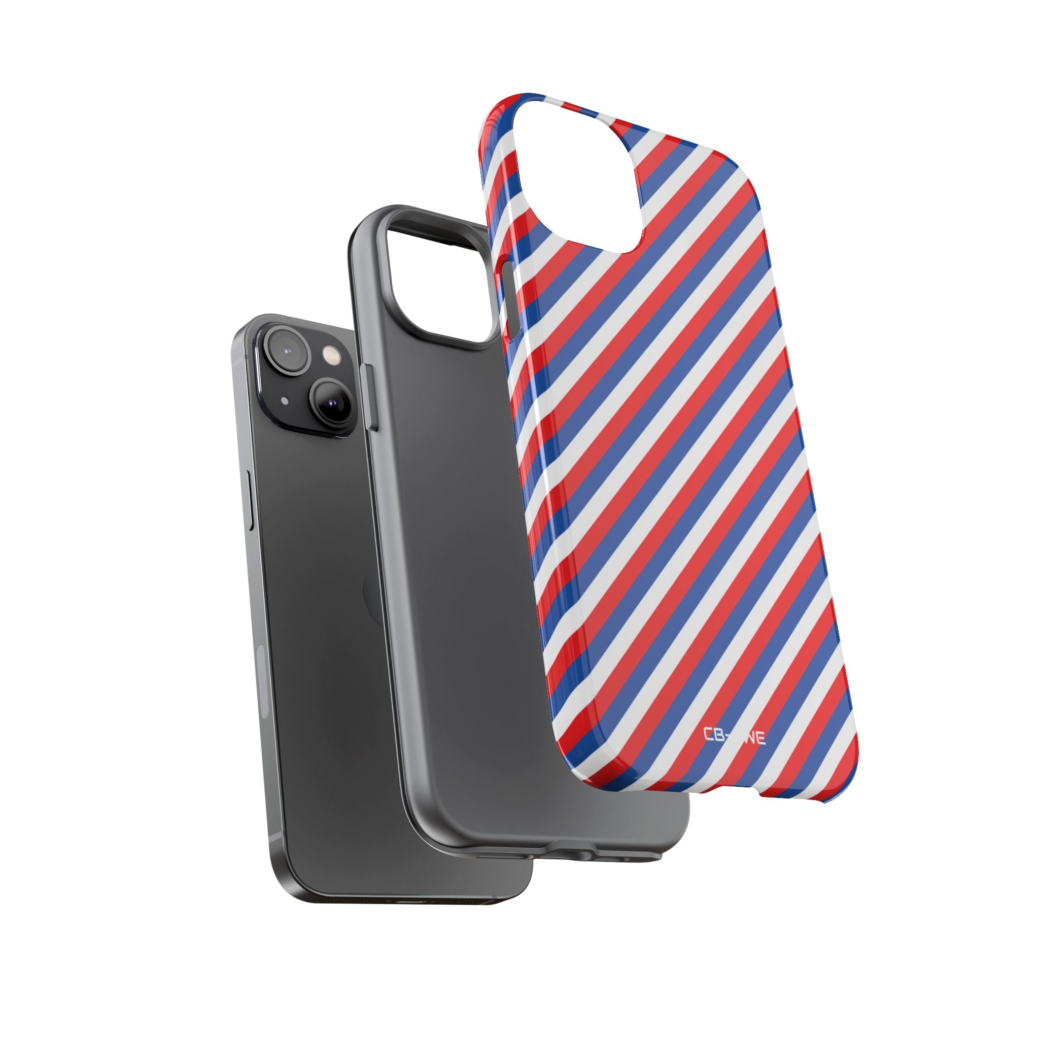 Striped Freedom Wave - iPhone Case
