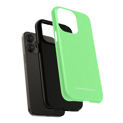 Pale Green iPhone 14 | Tough+ Phone Case