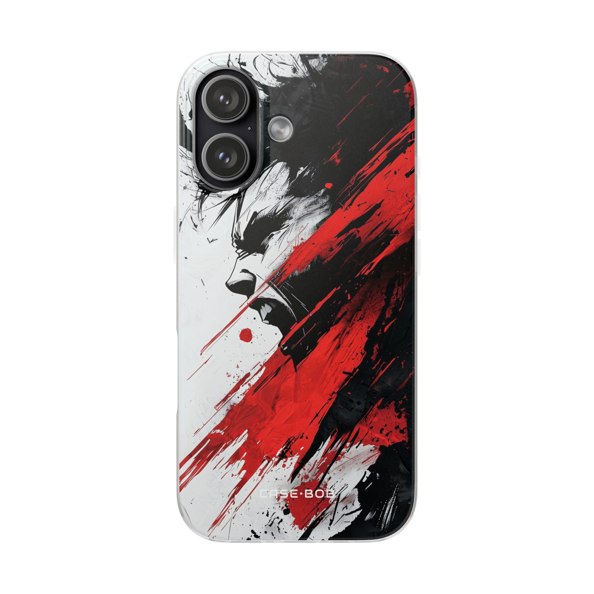 Yelling Profile Burst iPhone 17 Case - Soft