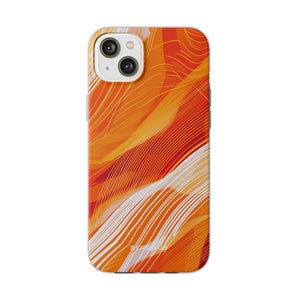 Pantone Tangelo  | Phone Case for iPhone (Flexible Case)