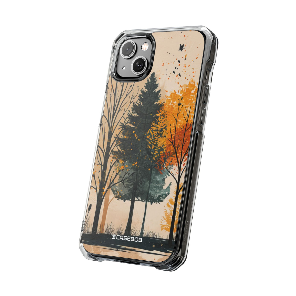 Autumnal Whispers - Phone Case for iPhone (Clear Impact - Magnetic)