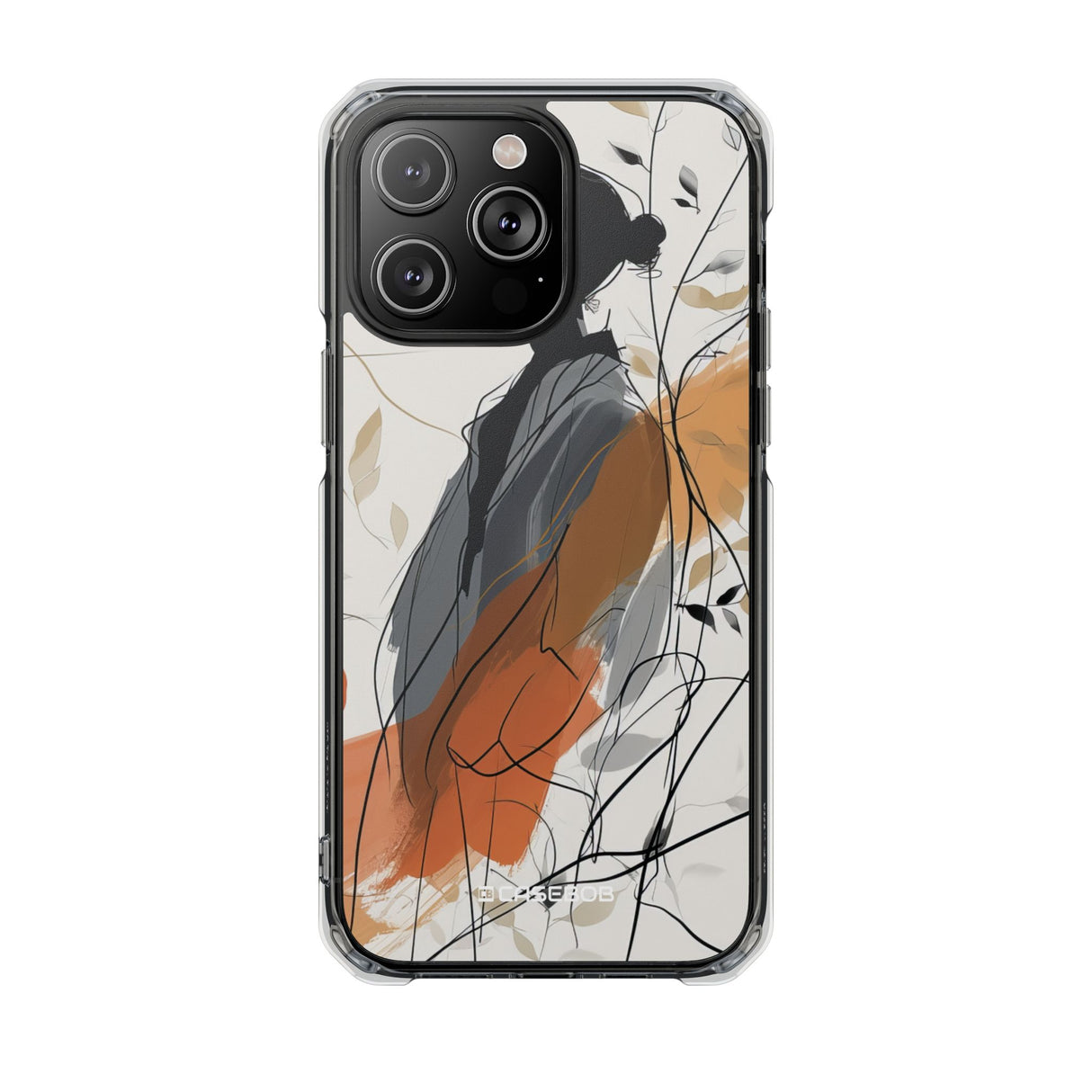 Silhouette Harmony - Phone Case for iPhone (Clear Impact - Magnetic)