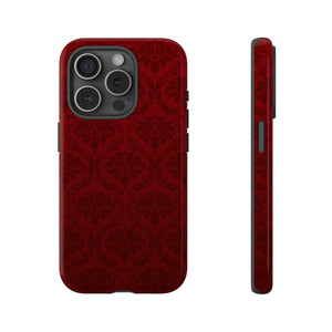 Dark Red Wallpaper - Protective Phone Case