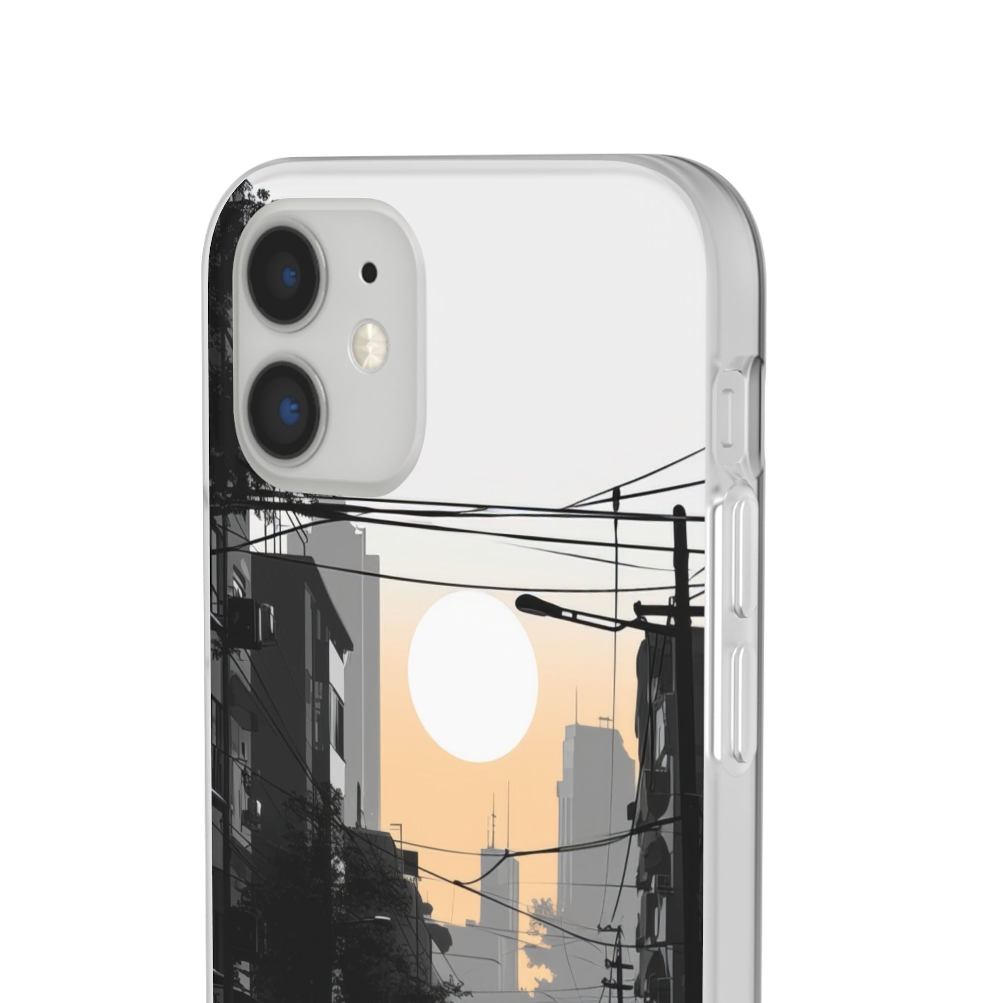 Urban Serenity Glow | Flexible Phone Case for iPhone