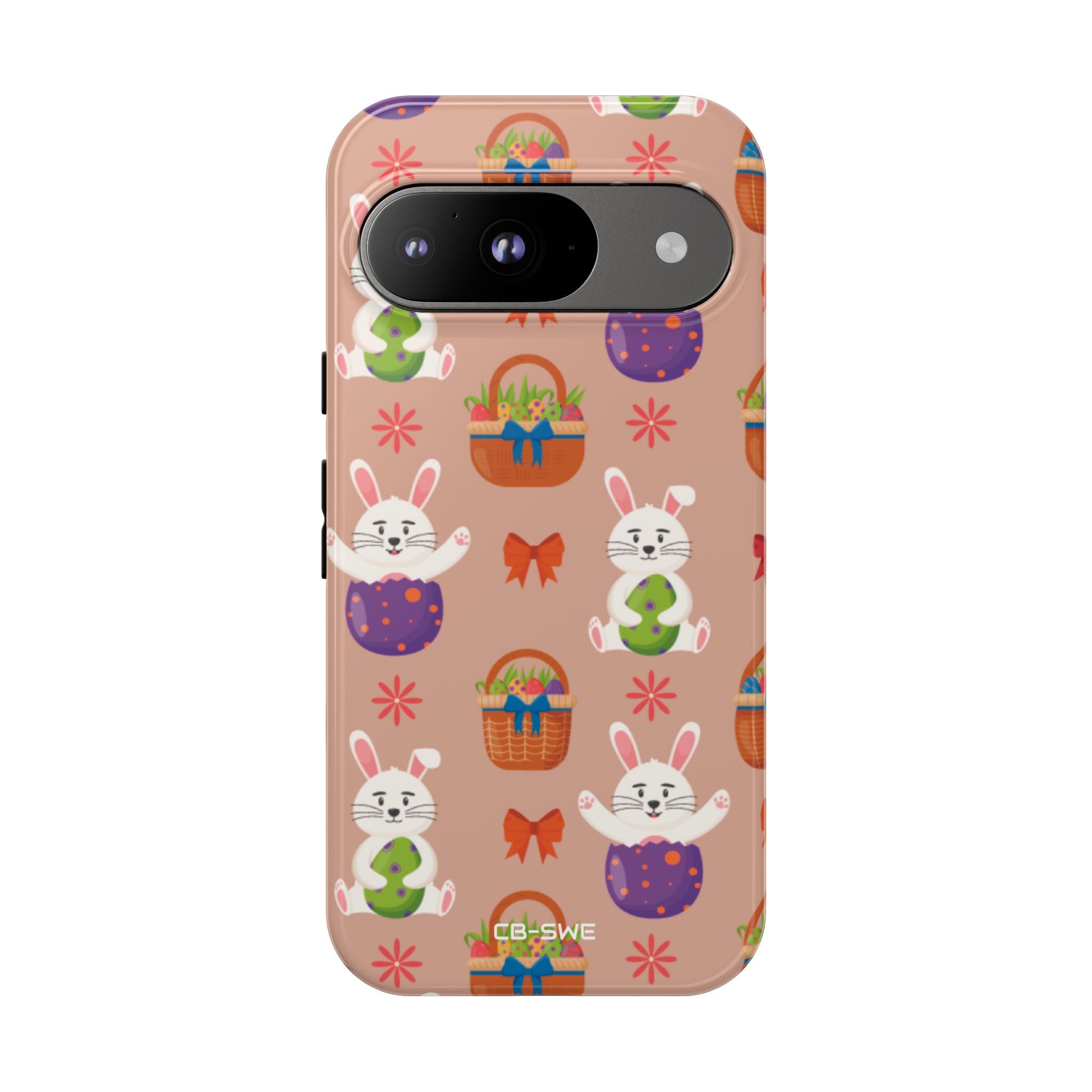 Bunnies Hold Eggs - Google Pixel Case