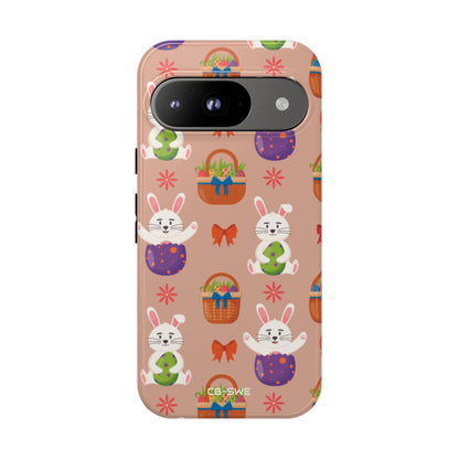 Bunnies Hold Eggs - Google Pixel Case
