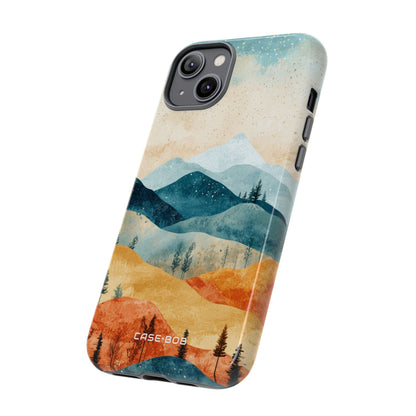 Moonlit Mountains iPhone 14 Plus Case - Tough