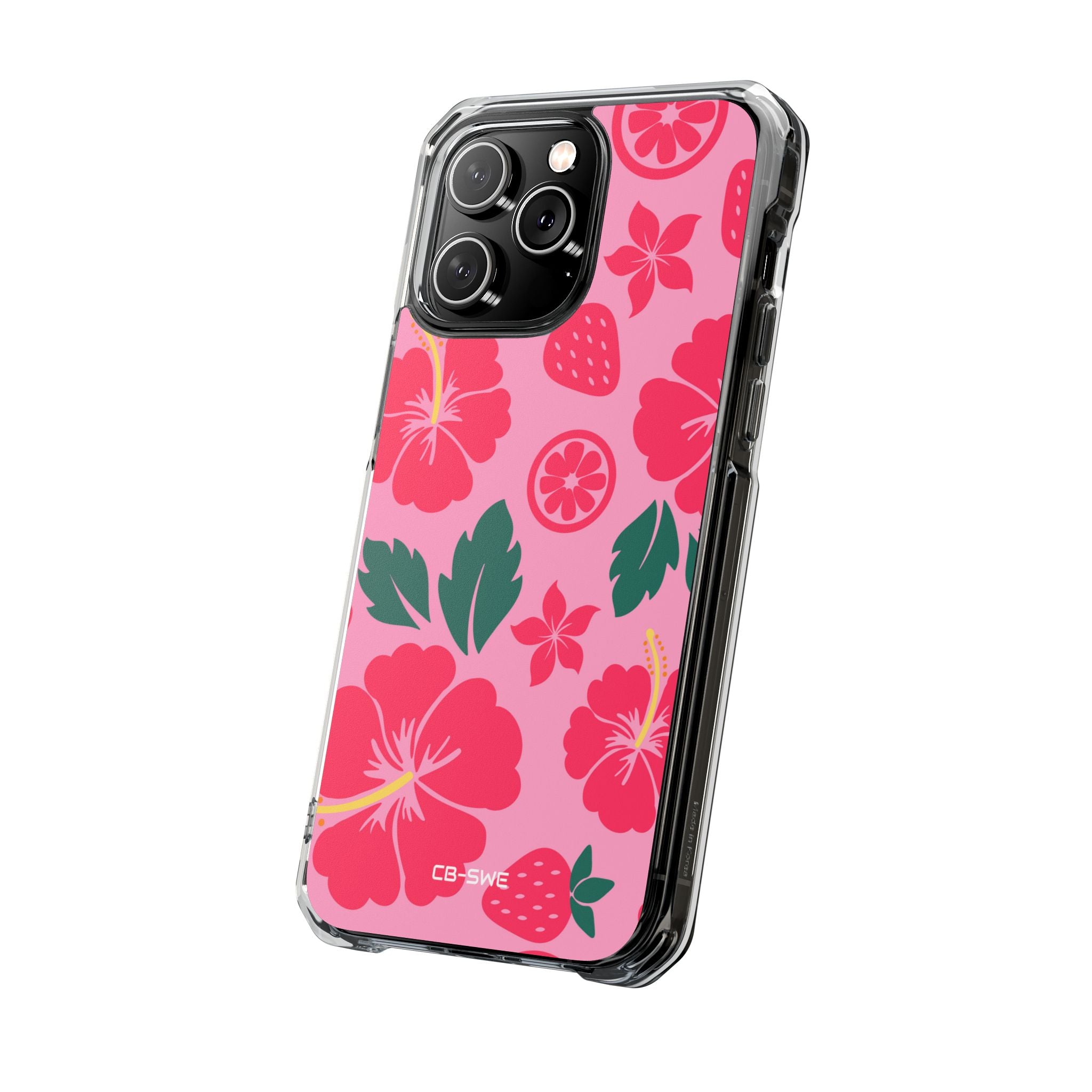 Tropical Hibiscus Harmony iPhone Case - Impact