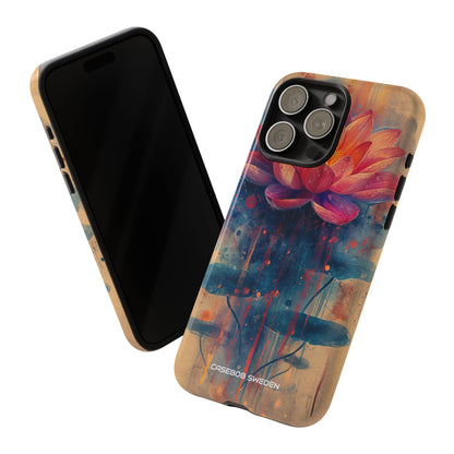 Lotus Blossom Art - Tough iPhone 15 Phone Case