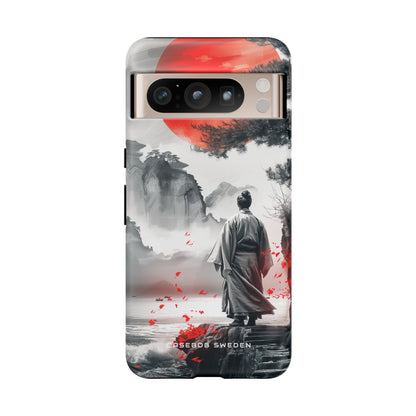 Zen Harmony: Japanese Serenity in Motion Google Pixel 8 - Tough Phone Case