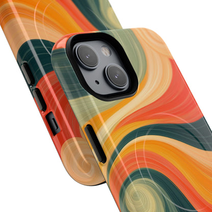 Swirling Ember iPhone 14 Case - Tough+