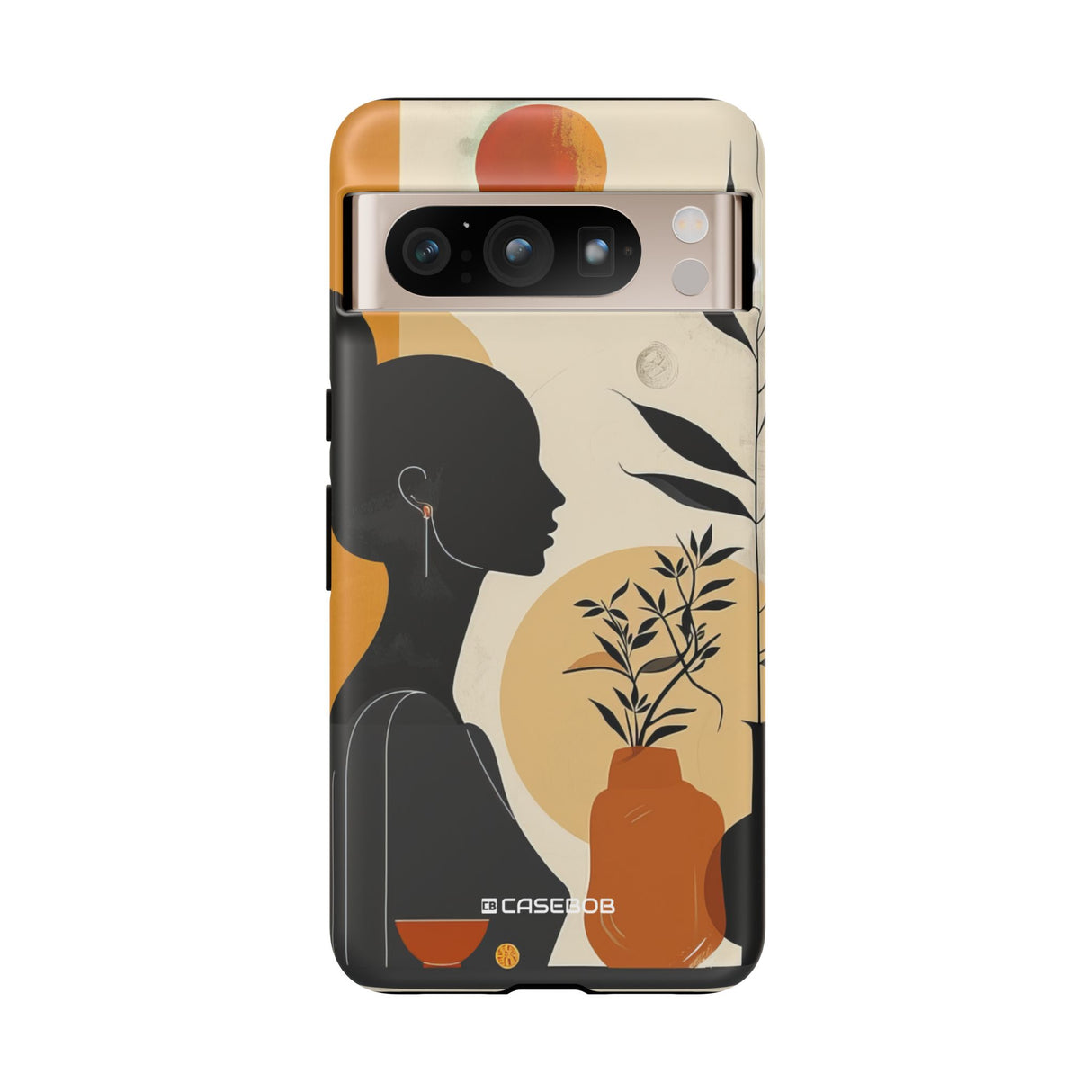 Serene Silhouette in Warm Hues - for Google Pixel 8