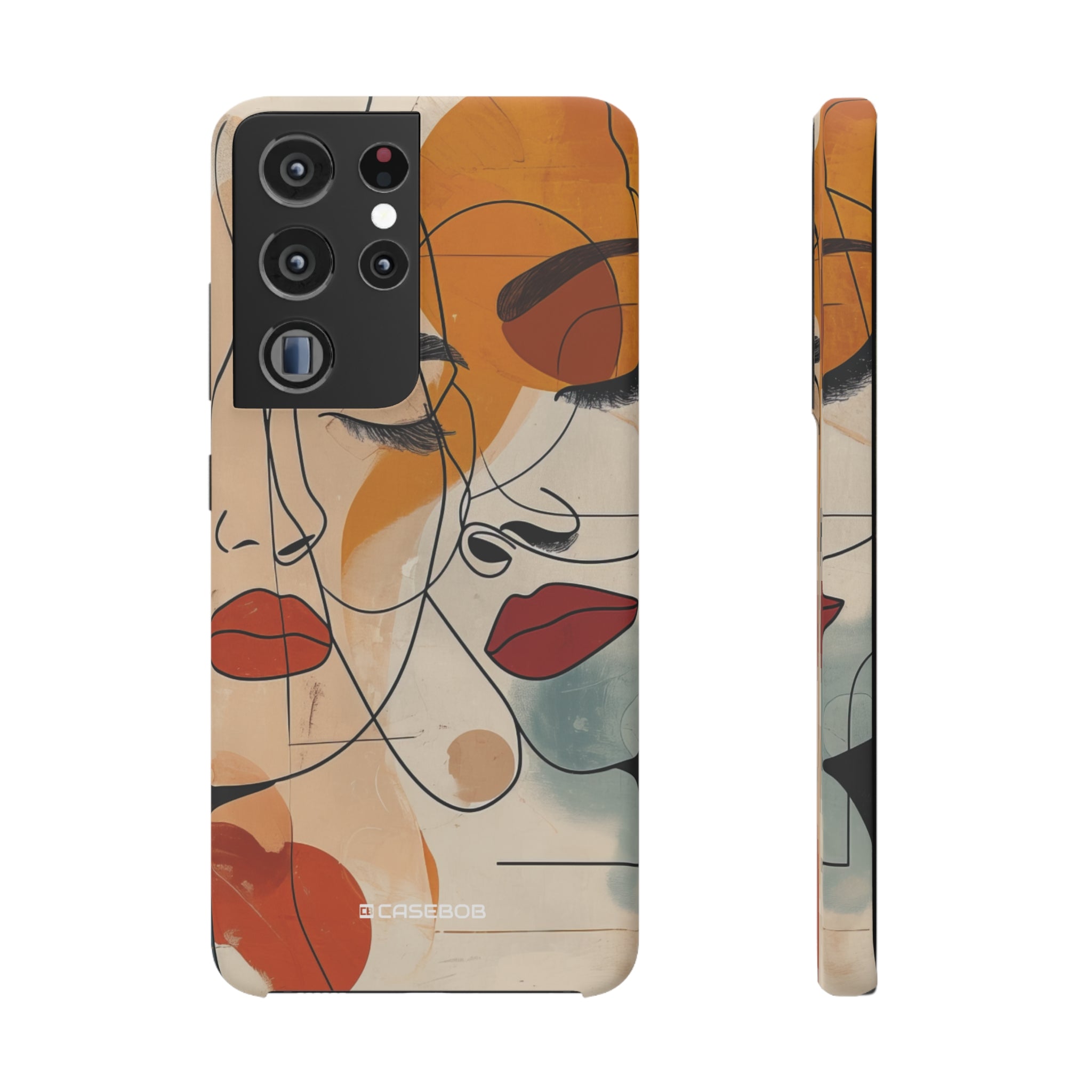 Serene Overlap | Slim Phone Case for Samsung