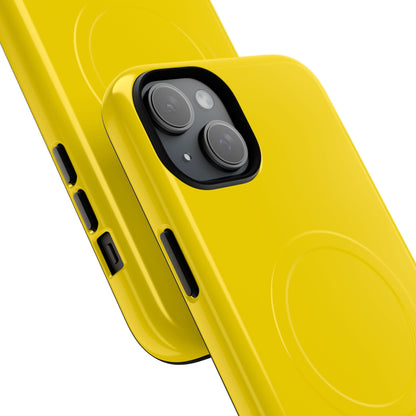 Gold Yellow - Tough + MagSafe® iPhone 15 Phone Case