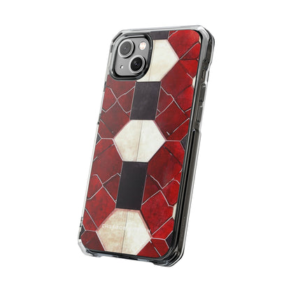 Gothic Hexagon Symmetry iPhone 14 - Clear Impact Phone Case