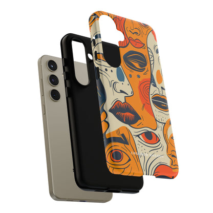 Gradient Face Mosaic Samsung S24 - Tough Phone Case