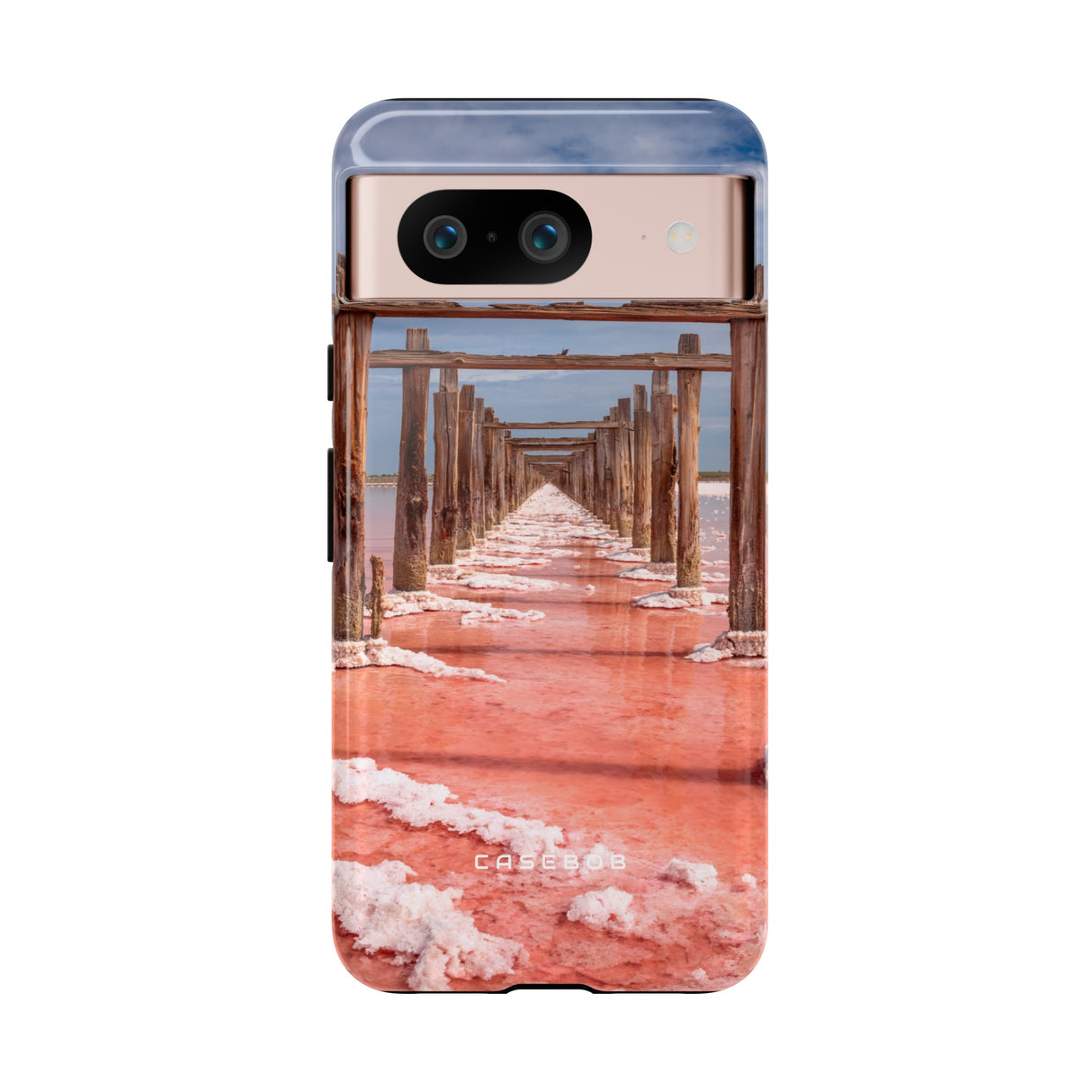 Pink Salt Lake - Schutzhülle fürs Handy