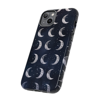 Moonlit Phases Reverie - Protective Phone Case