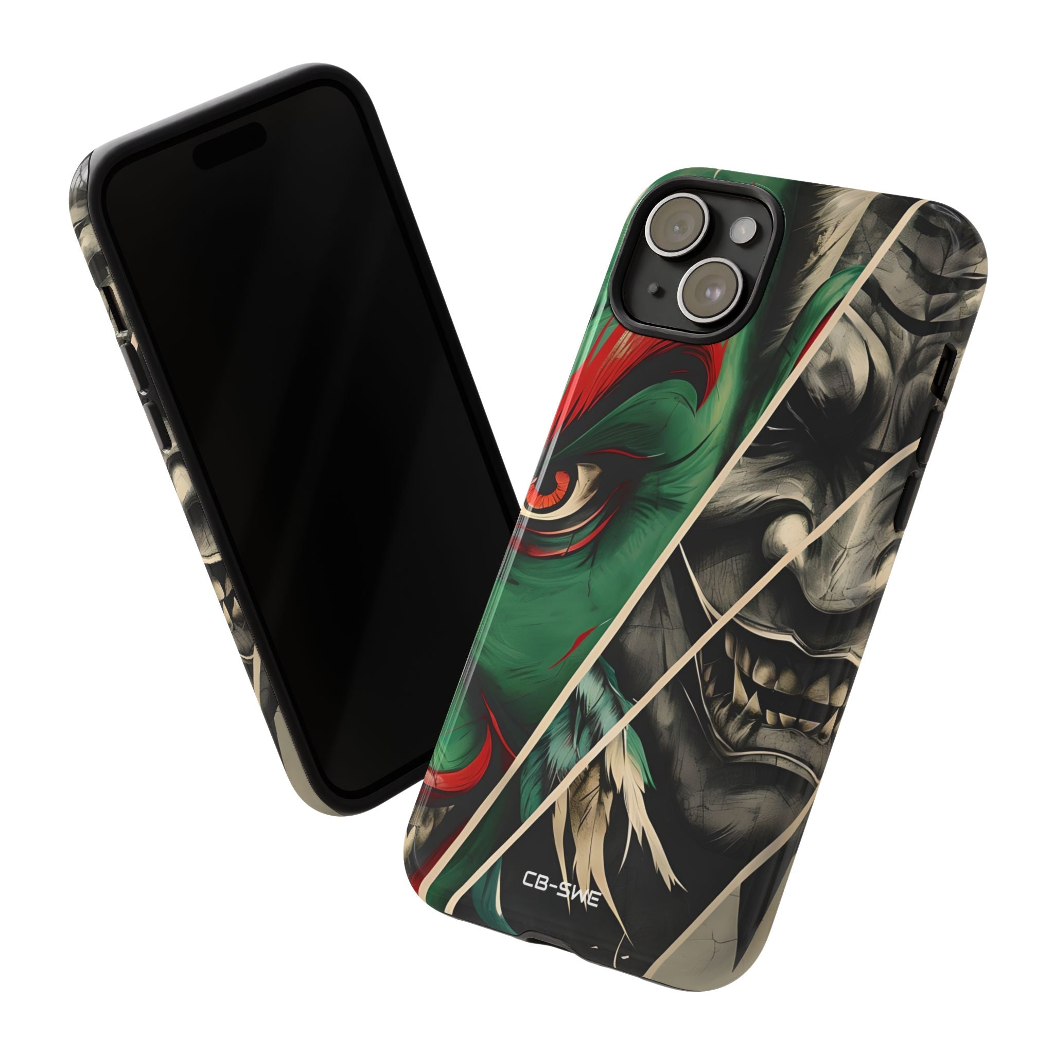 Demonic Panels Clash - iPhone Case