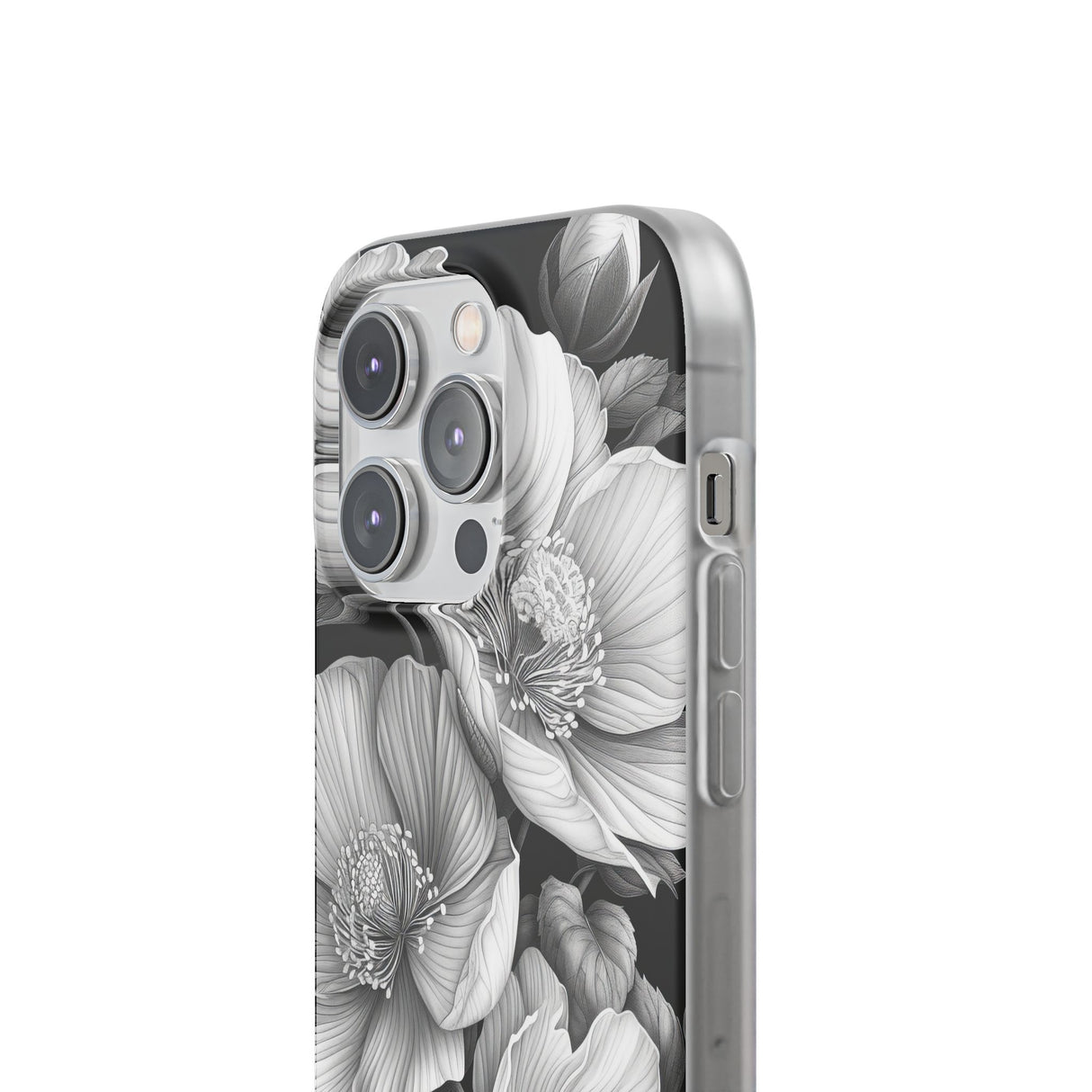 Botanische Eleganz | Flexible Handyhülle für iPhone