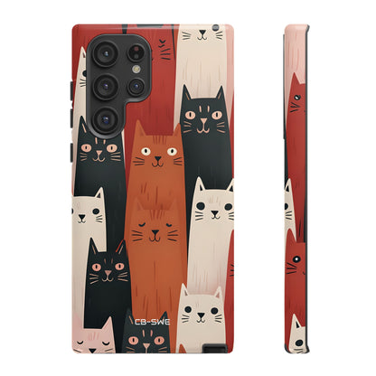 Whimsical Cat Assembly - Samsung Case