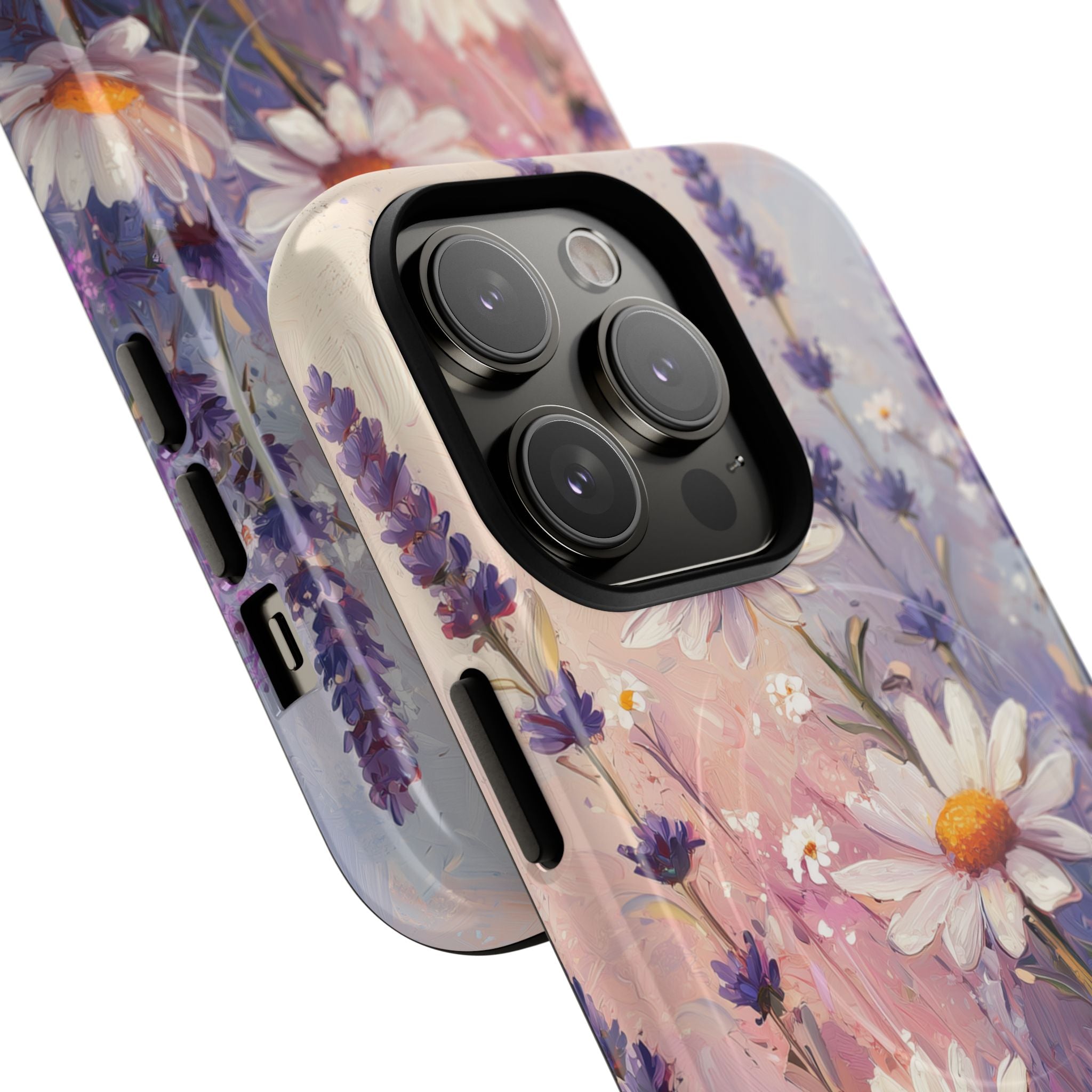 Daisy Lavender Bloom iPhone 14 Pro Case - Tough+