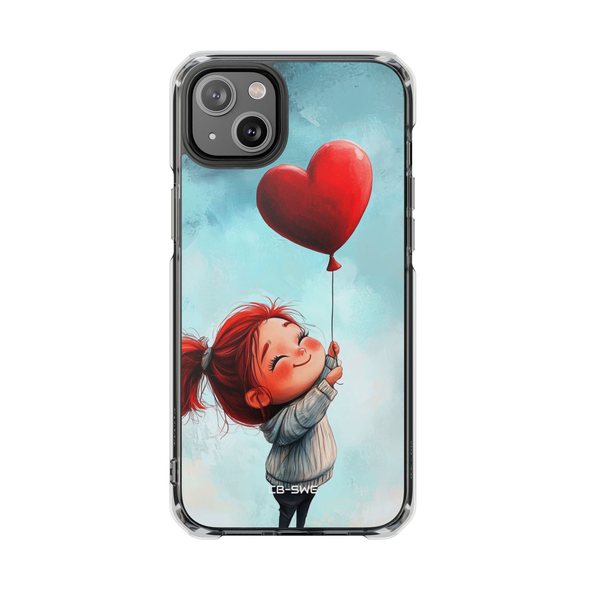 Joyful Girl Flies iPhone Case - Impact