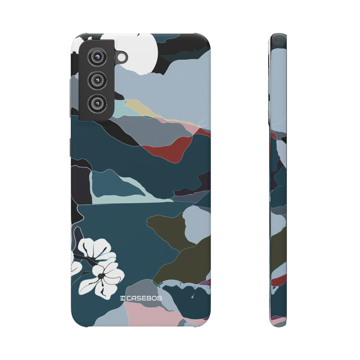 Moonlit Harmony | Slim Phone Case for Samsung