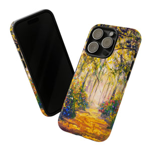 Sunny forest - Protective Phone Case