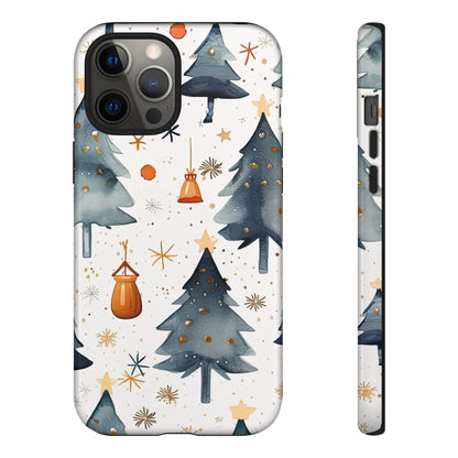 Christmas Trees Dance - iPhone Case