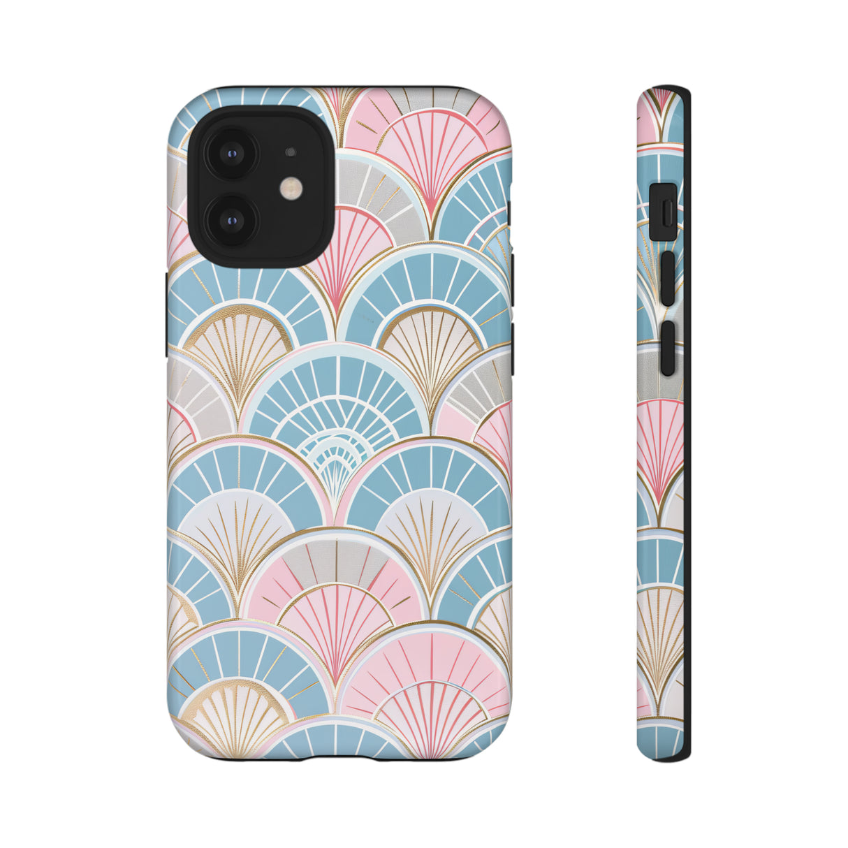 Art Deco Floral Fusion - Protective Phone Case