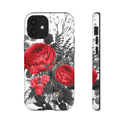 Roclops Gothic Flower - Protective Phone Case